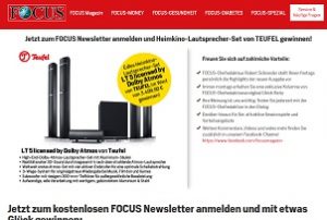 Focus Gewinnspiel