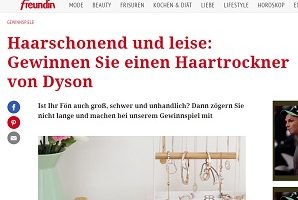 Freundin Gewinnspiel