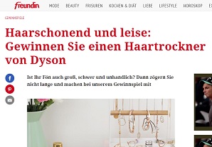 Freundin Gewinnspiel