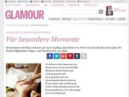 Glamour Gewinnspiel
