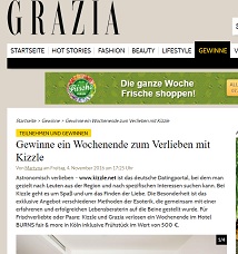 Grazia Gewinnspiel