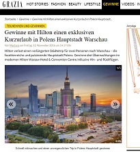 Grazia Gewinnspiel