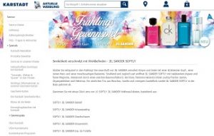 Karstadt Gewinnspiel