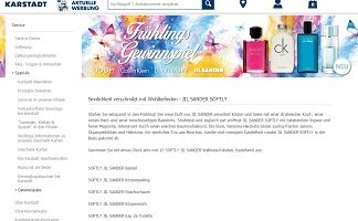 Karstadt Gewinnspiel