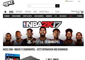 Kickz Gewinnspiel