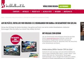 Kribbelbunt Gewinnspiel