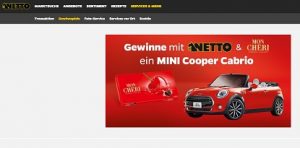 Netto Supermarkt Gewinnspiel