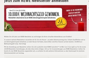 REWE Gewinnspiel