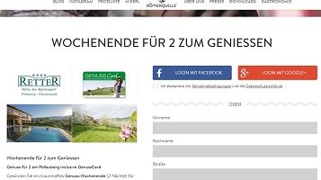 Retter Hotel Gewinnspiel