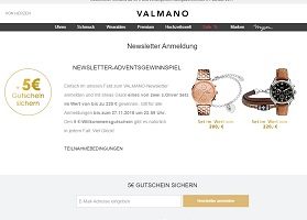 Valmano Gewinnspiel