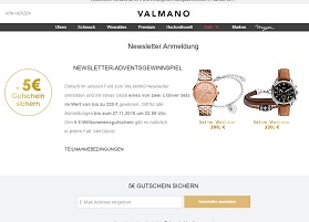 Valmano Gewinnspiel