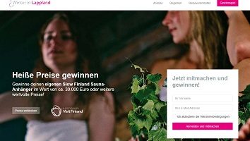 Visit Finland Gewinnspiel