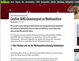 bike Gewinnspiel