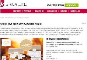 kribbelbunt Gewinnspiel