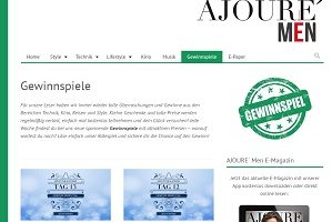 Ajoure Men Gewinnspiel