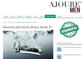 Ajoure Men Gewinnspiel