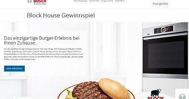 Bosch Dampfbackofen Gewinnspiel