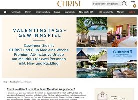 Christ Gewinnspiel