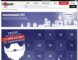 ComputerBild Adventskalender Gewinnspiel