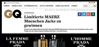 GQ Gewinnspiel