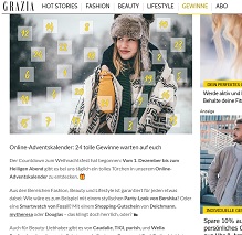 Grazia Adventskalender Gewinnspiel; Grazia Gewinnspiel