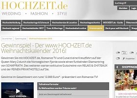 Hochzeit.de Gewinnspiel