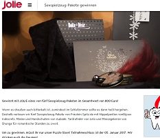 Jolie Gewinnspiel