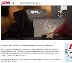 Jolie Gewinnspiel
