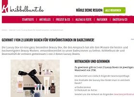 Kribbelbunt Gewinnspiel