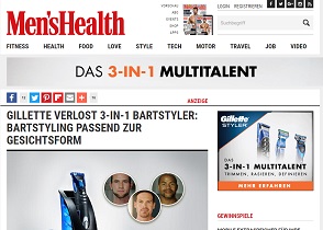 MensHealth Gewinnspiel
