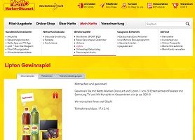 Netto Marken Discount Gewinnspiel