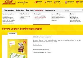 Netto Marken-Discount Gewinnspiel