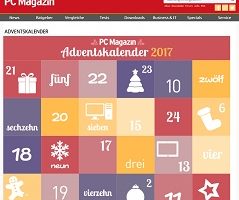 PC Magazin Adventskalender Gewinnspiel