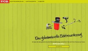 Ryobi Gewinnspiel