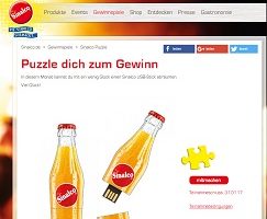 Sinalco Gewinnspiel