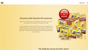 Sun Rice Gewinnspiel