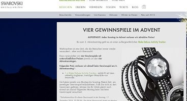 Swarovski Gewinnspiel