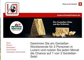 Switzerland Cheese Gewinnspiel