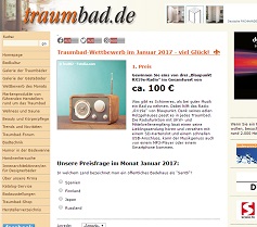 Traumbad Gewinnspiel