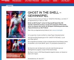 UFA Palast Gewinnspiel