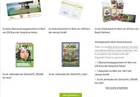 GreenLine Hotels Gutschein Gewinnspiel