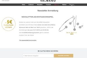 Valmano Gewinnspiel