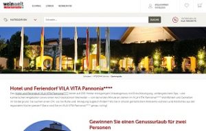 Hotel Vila Vita Panonia Gewinnspiel