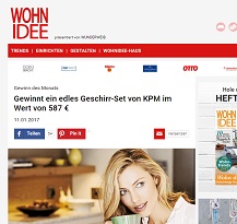 Wohnidee Gewinnspiel