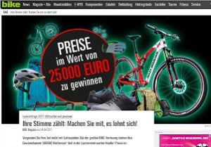 bike Gewinnspiel