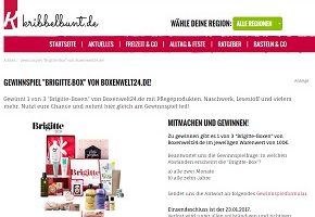 kribbelbunt Gewinnspiel