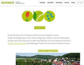 Barmer GEK Gewinnspiel