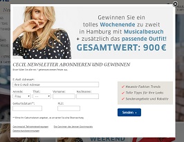 Cecil Gewinnspiel