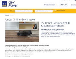 CityPower Gewinnspiel