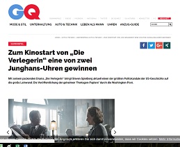 Junghans Armbanduhr Gewinnspiel, GQ Gewinnspiel